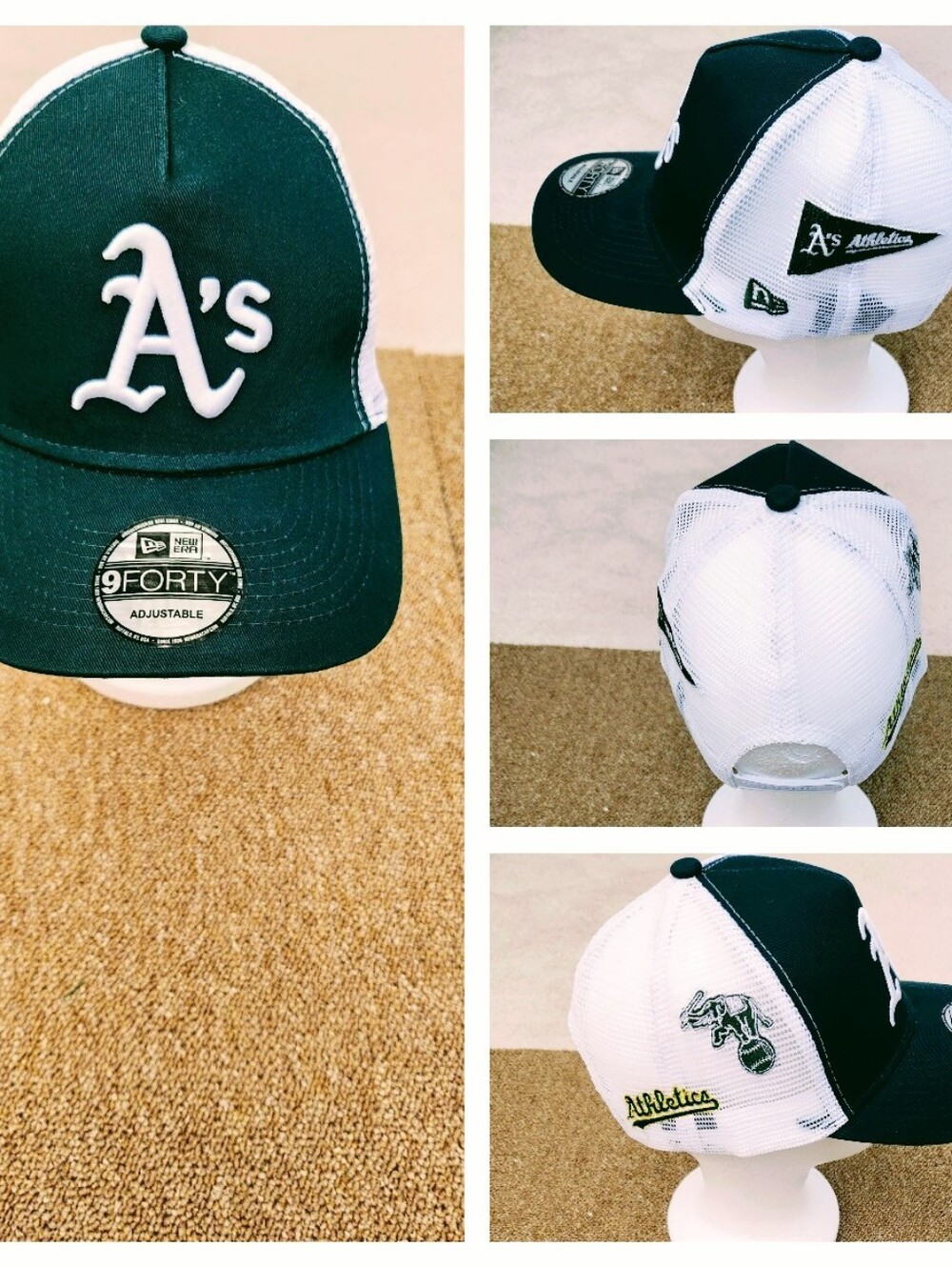 OAKLAND ATHLETICS MLB BASEBALL SNAPBACK HAT.